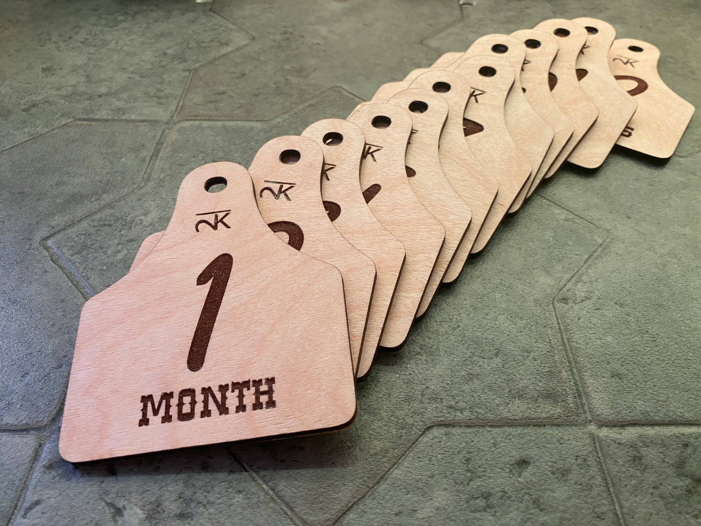 Monthly Cattle Tag