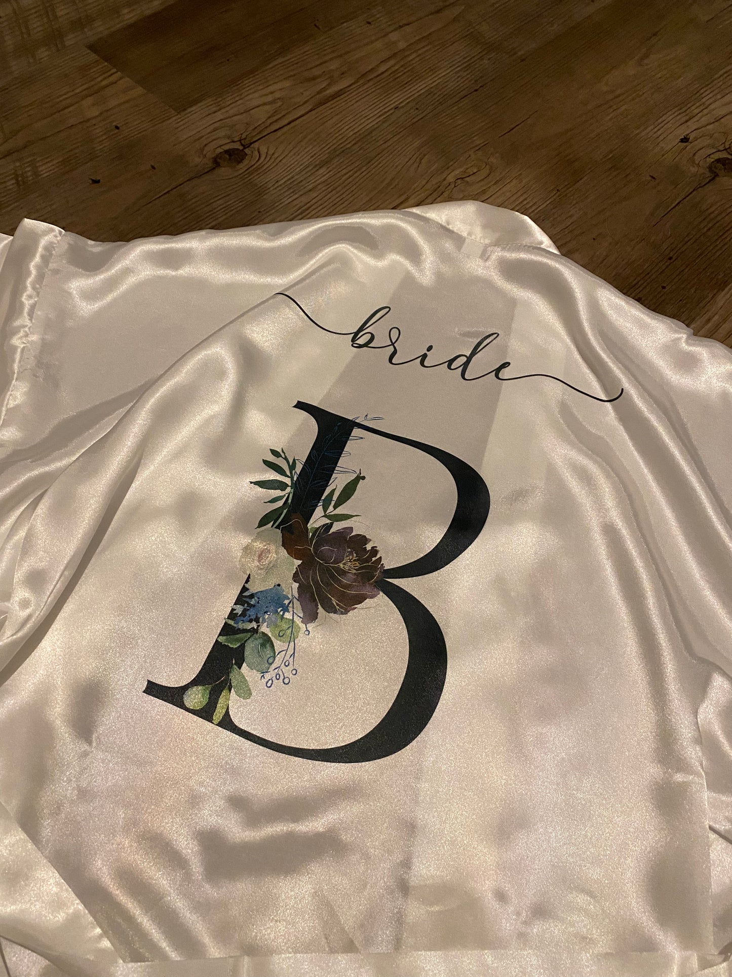 Bridal Name Robe