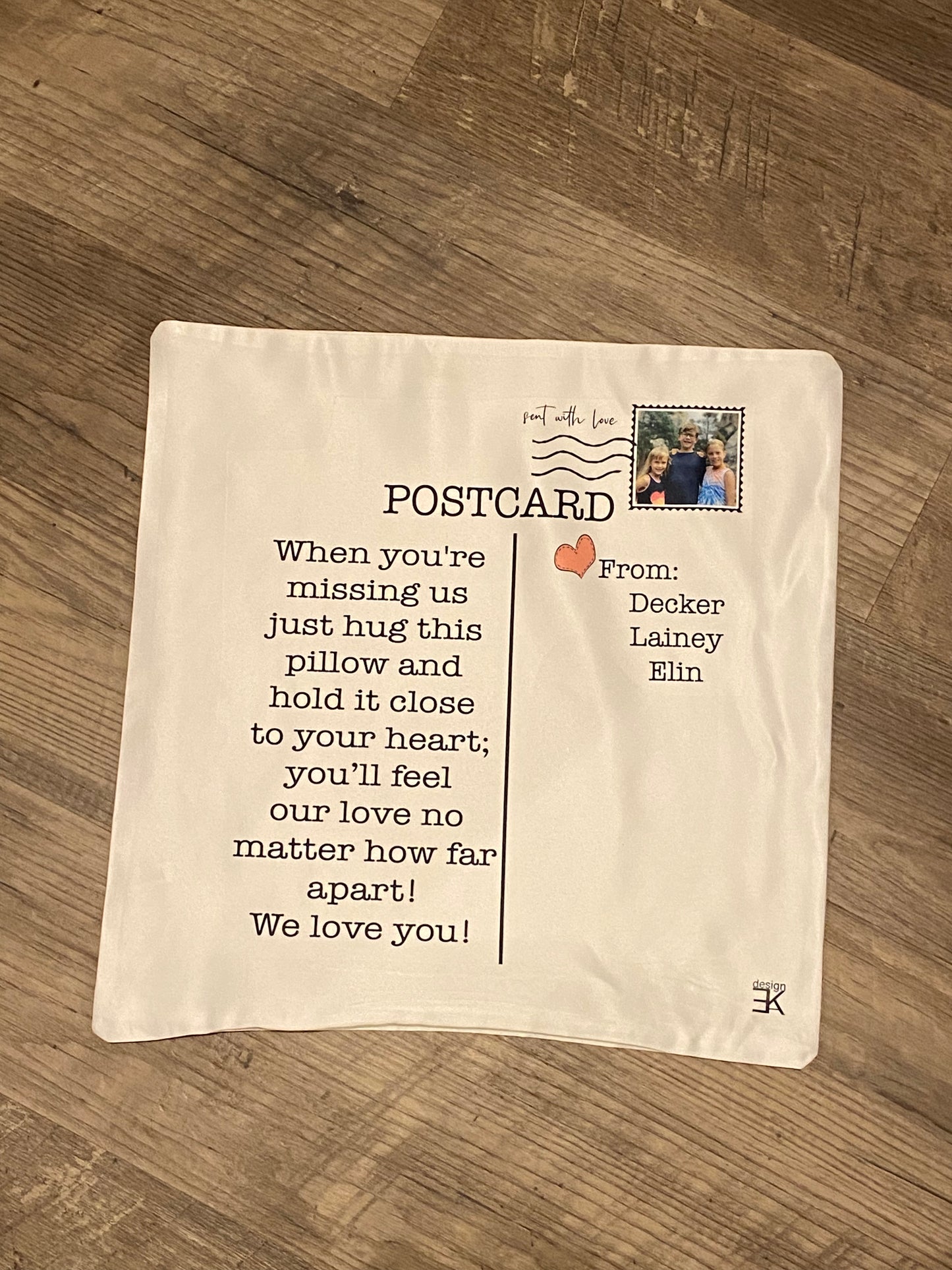 Postcard Pillow