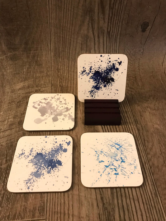 Paint Splatter Coaster