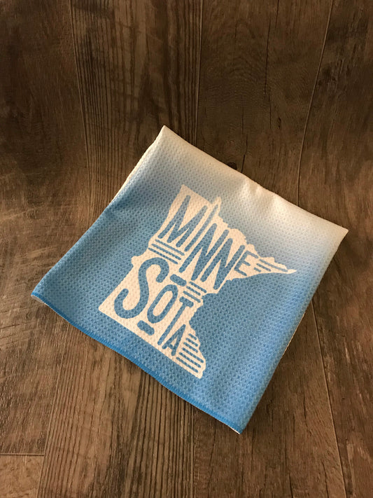 Blue Minnesota Towel